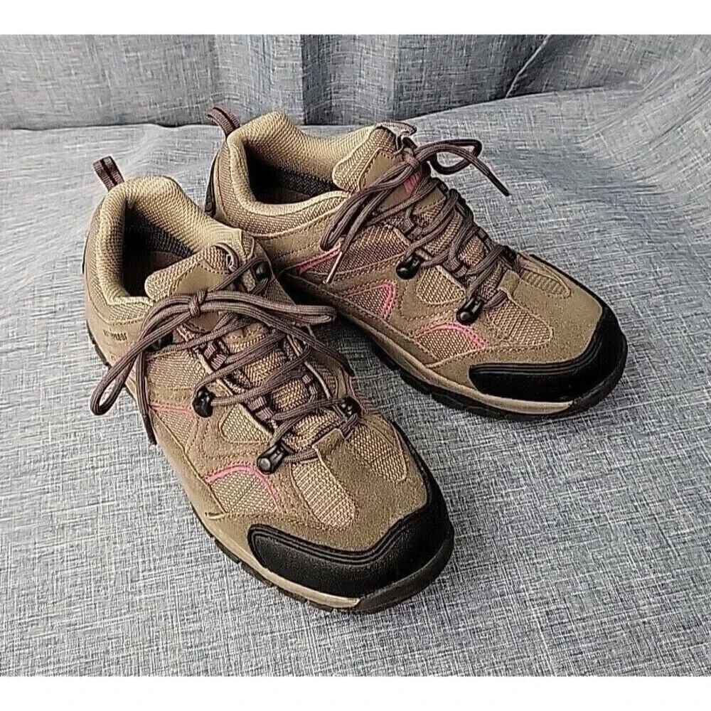 Northside Snohomish Low Waterproof Hiking Shoe Women’s Grey Pink Size 7
